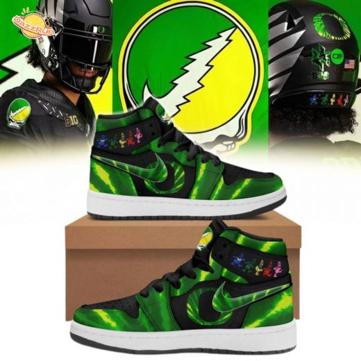 Oregon Ducks ‘Tie-Dye Grateful Ducks” 2025-2026 Special Shoes