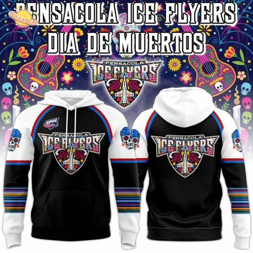 Pensacola Ice Flyers “November 1 at our Day of the Dead Night” Hoodie