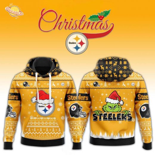 Pittsburgh Steelers x Christmas Hoodie Editon-3D Unisex Hoodie