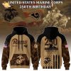 Special Edition Hoodie – Pittsburgh Steelers x U.S.M.C 250th Birthday-3D Unisex Hoodie