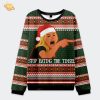 Hedgehog Rejection Christmas Ugly Sweat