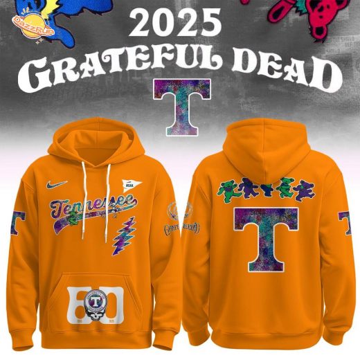 Tennessee Volunteers x Grateful Dead 2025 Hoodie – NCAA College Football Orange Hoodie Tennessee Volunteers x Grateful Dead 2025 Hoodie – NCAA College Football Orange Hoodie