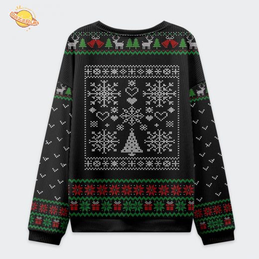 The Cat Is Watching Today Christmas Ugly Sweat