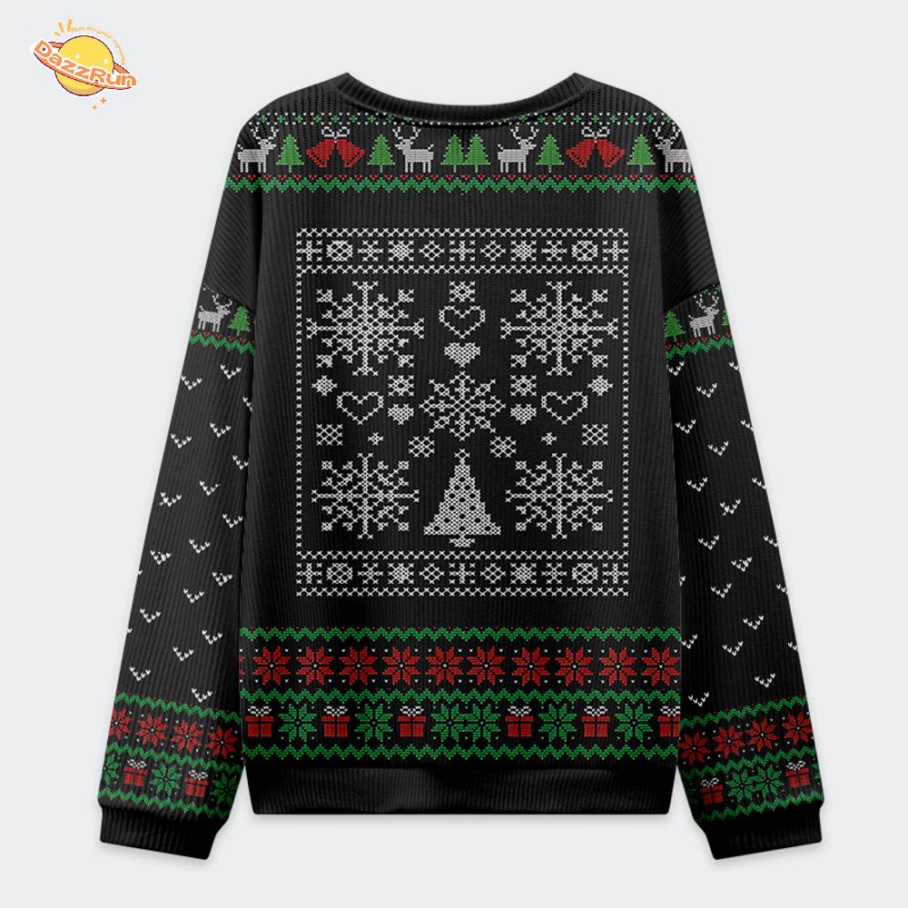 The Cat Is Watching Today Christmas Ugly Sweat The Cat Is Watching Today Christmas Ugly Sweat