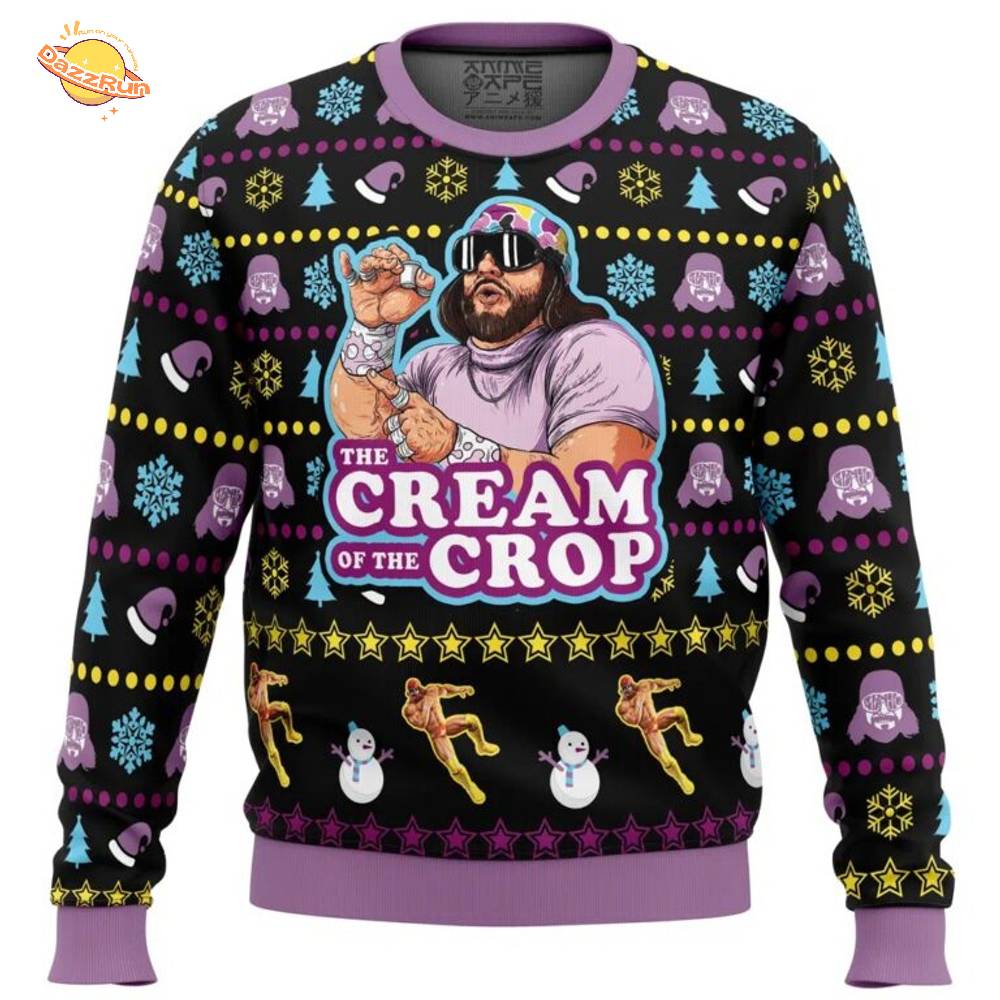 The Cream Of The Crop Anime Christmas Sweater The Cream Of The Crop Anime Christmas Sweater