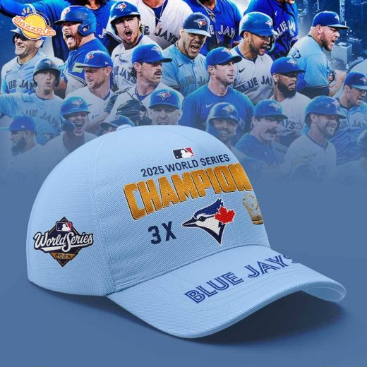 Toronto Blue Jays 2025 World Series Champions Cap Toronto Blue Jays 2025 World Series Champions Cap