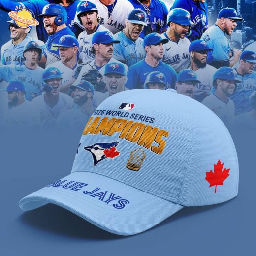 Toronto Blue Jays 2025 World Series Champions Cap Toronto Blue Jays 2025 World Series Champions Cap