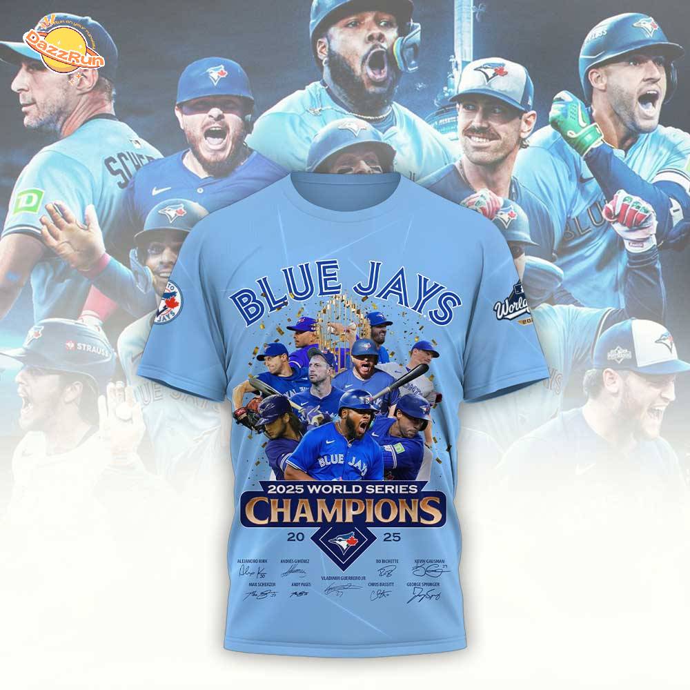 Toronto Blue Jays 2025 World Series Tshirt Toronto Blue Jays 2025 World Series Tshirt