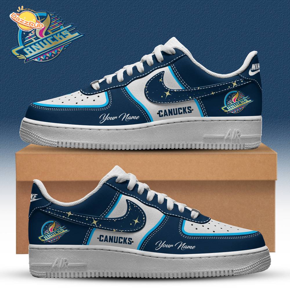 Vancouver Canucks 2025 Navy Diwali Skate H34 Sew Limited Edition Vancouver Canucks 2025 Navy Diwali Skate H34 Sew Limited Edition