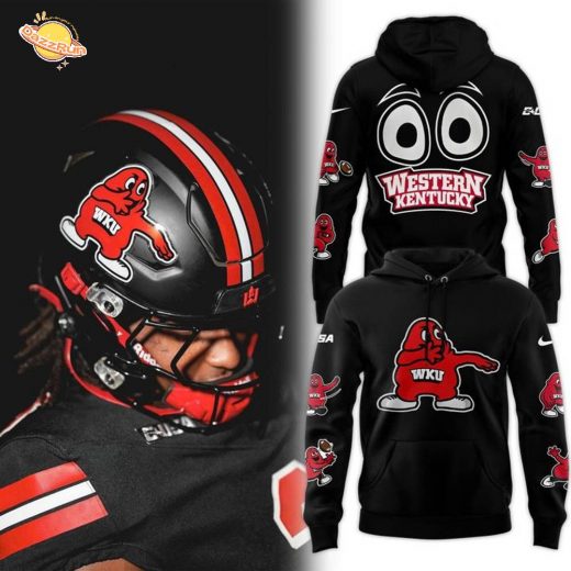 WKU Football 2025 Big Red Zombieland Black Hoodie