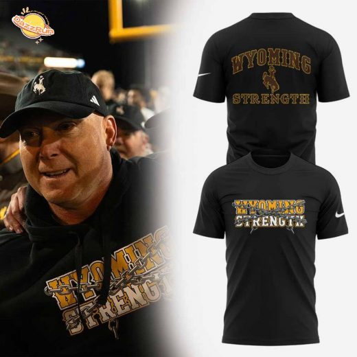Wyoming Cowboy Strength Limited 2025 Combo Shirt Wyoming Cowboy Strength Limited 2025 Combo Shirt