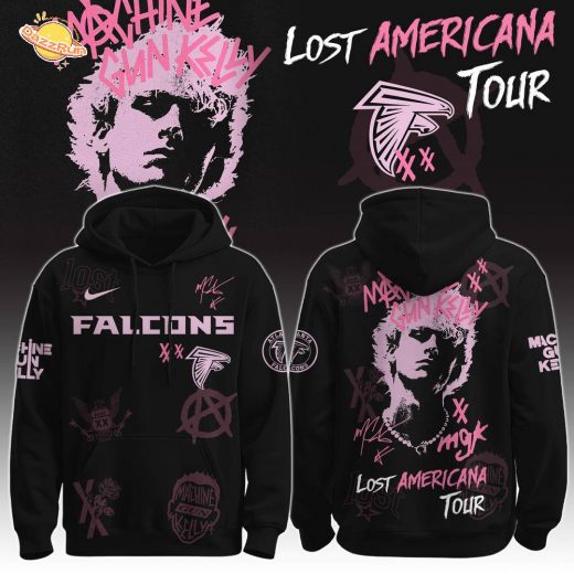 ATL Falcons x MGK ” The Lost Americana Tour ” Hoodie Limited Edition
