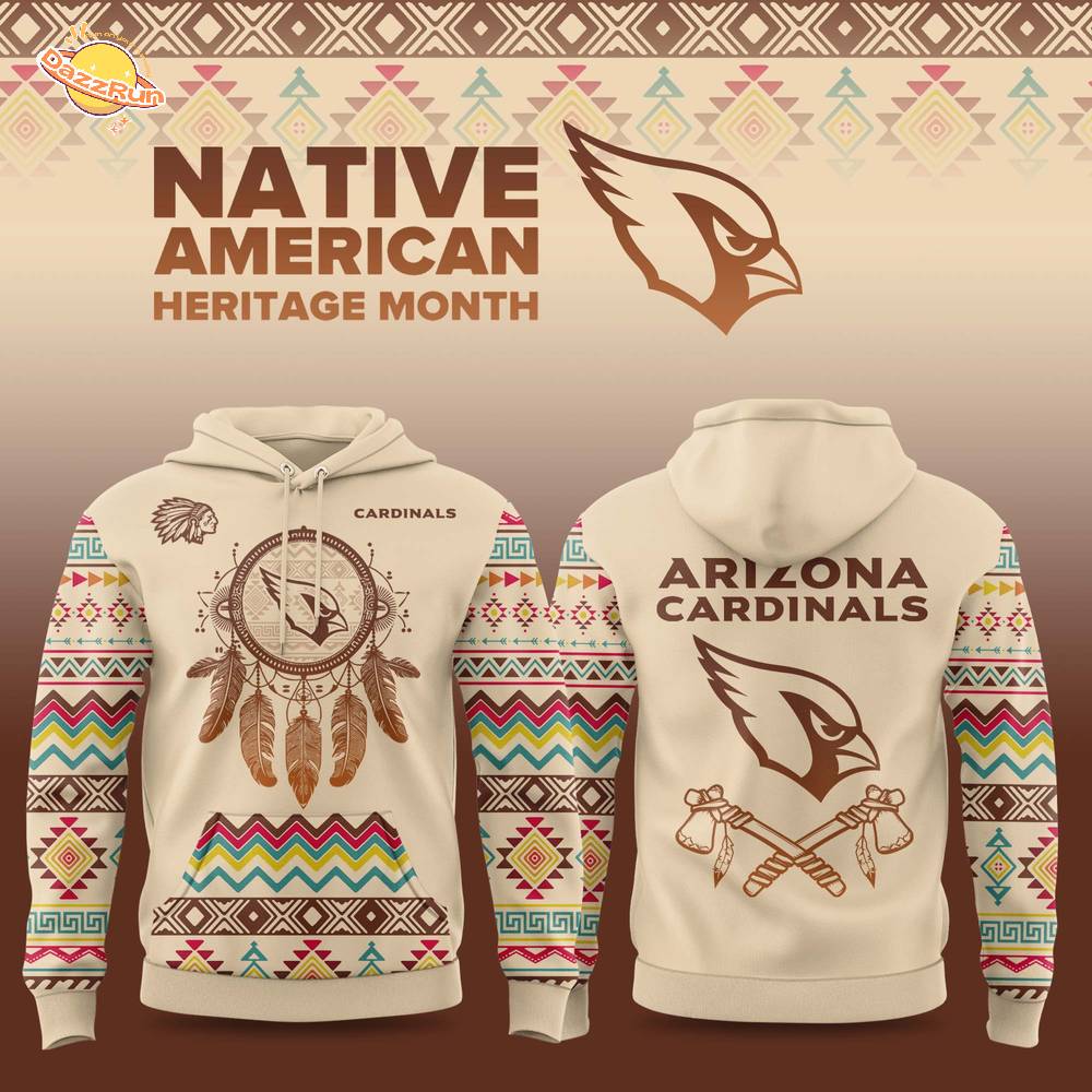 Arizona Cardinals Native American Heritage Month 2025 Limited Hoodie Arizona Cardinals Native American Heritage Month 2025 Limited Hoodie
