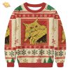 Men’s Vintage Christmas Printed Sweat
