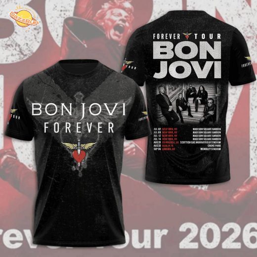 Bon Jovi Limited Edition Shirts