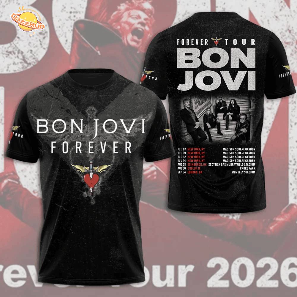 Bon Jovi Limited Edition Shirts Bon Jovi Limited Edition Shirts