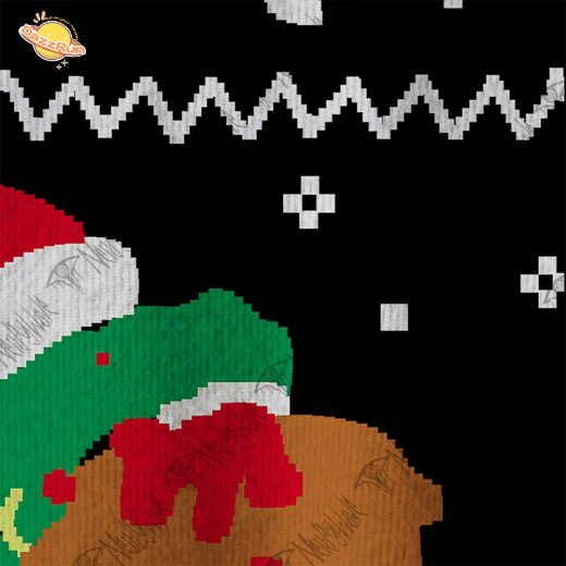 Christmas Dinosaur Ugly Sweatshirts 3