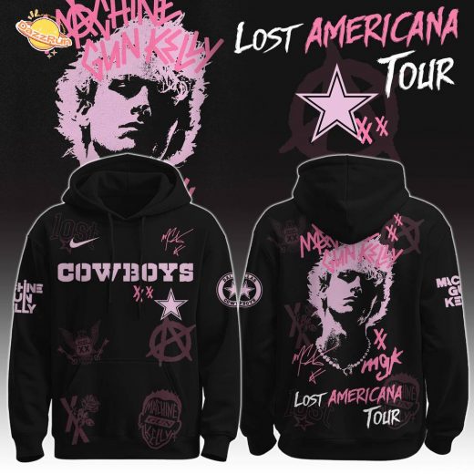 DAL Cowboys x MGK ” The Lost Americana Tour ” Hoodie Limited Edition