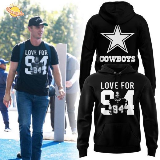 Dallas Cowboys Love For Kneland Marshaw 94 Hoodie