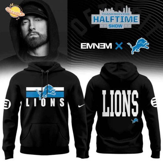 Detroit Lions x Eminem Halftime Hoodie