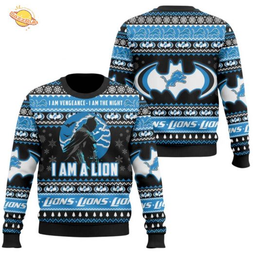 I Am A Lion Ugly Sweater