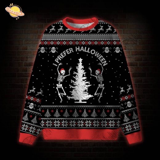 I Prefer Halloween Ugly Sweat