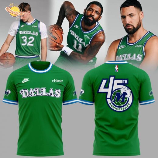 Limited Edition Dallas Mavericks Hardwood Classic Tshirt 2025