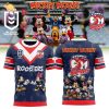 Sydney Roosters Brandon Wheat Kings Tri-colours Three Stripes Combo Shirt