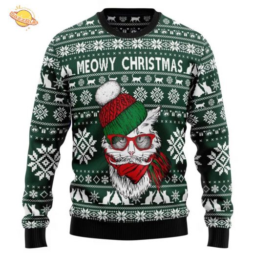 Meowy Christmas Ugly Christmas Sweater