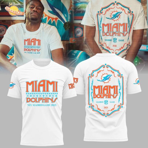 Miami Dolphins in Madrid Game Limited Edition Shirt