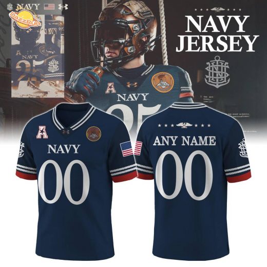 Navy Midshipmen x 250th Anniversary Collection Football Jersey Limited Edition