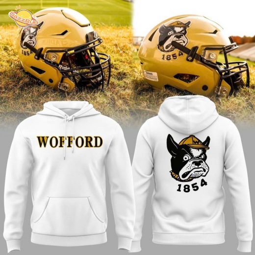 Special Vintage Wofford Football Hoodie
