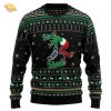 Drink wine and watch christmas movies Ugly Christmas Sweater