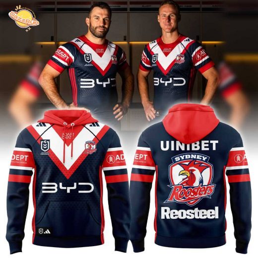 Sydney Roosters Brandon Wheat Kings Tri-colours Three Stripes Combo Hoodie