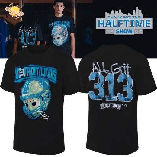 Detroit Lions x Eminem Thanksgiving Halftime Show Black Tee – Signature Detroit Lions x Eminem Thanksgiving Halftime Show Black Tee – Signature