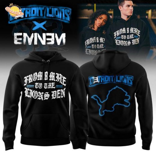 Eminem x Detroit Lions “Thanksgiving Halftime Show” Hoodie Eminem x Detroit Lions “Thanksgiving Halftime Show” Hoodie