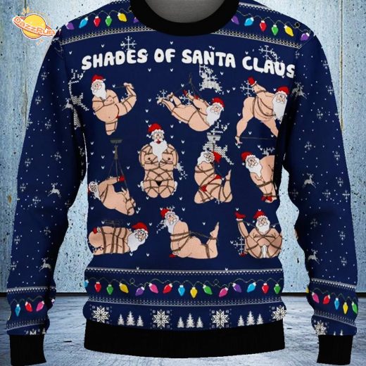 Funny Santa Claus Christmas Ugly Sweater