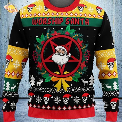 Funny Santa Claus Ugly Sweat