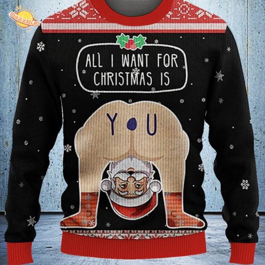 Funny Ugly Santa Sweat