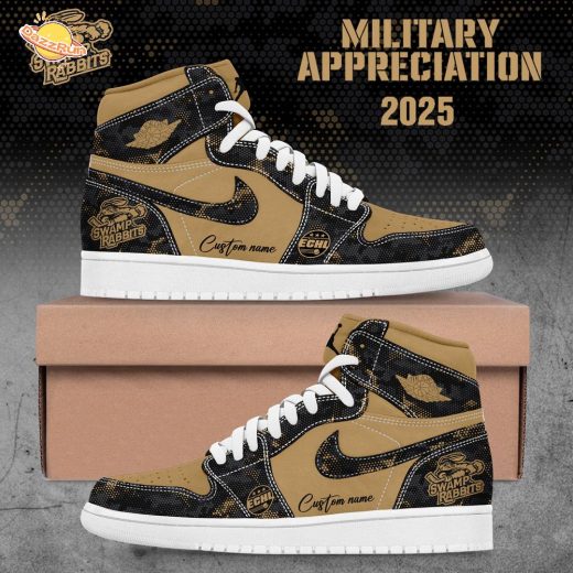 GS Rabbits 2025 Military Appreciation Custom Name Shoes JD