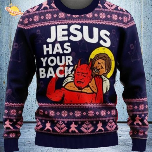 Jesus Protects You In Your Ugly Christmas