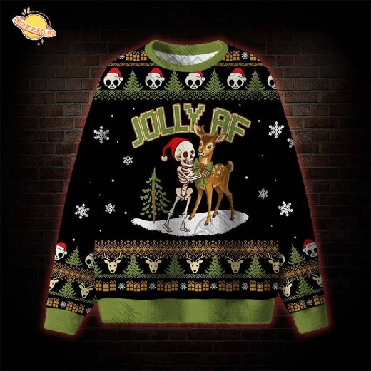 Jolly AF Ugly Sweatshirts