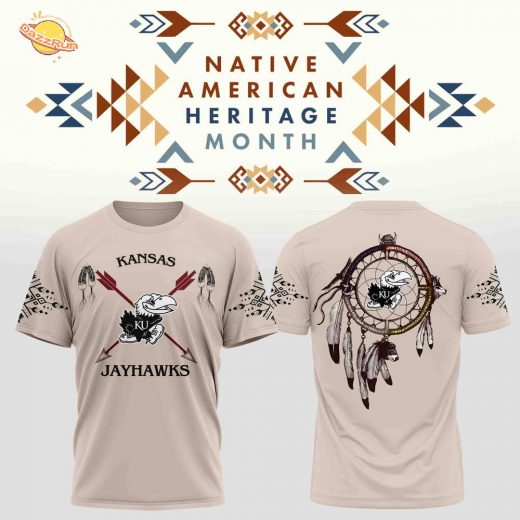 Kansas Jayhawks x Native American Heritage Month tee