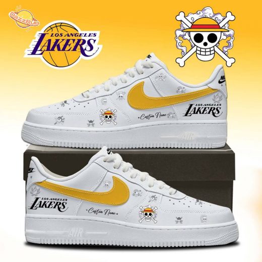 LA Lakers OnePiece Luffy x Lakers – AF1