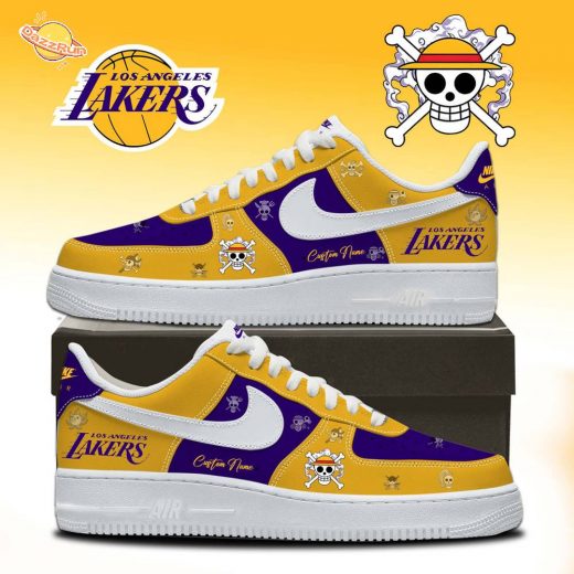 LA Lakers OnePiece Luffy x Lakers – Limited Edition AF1