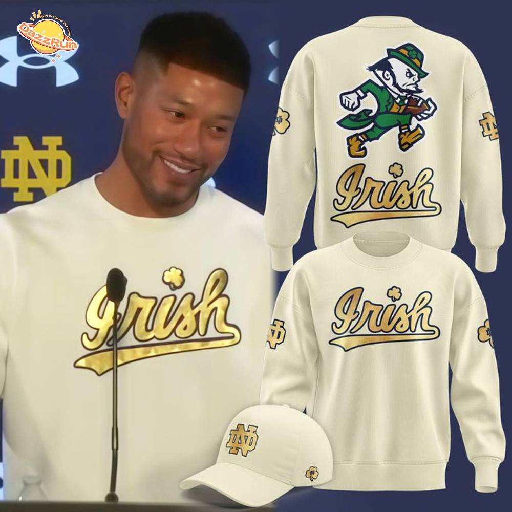 Limied Edition Notre Dame Fighting Irish Football Sweatshirt 2025 Limied Edition Notre Dame Fighting Irish Football Sweatshirt 2025