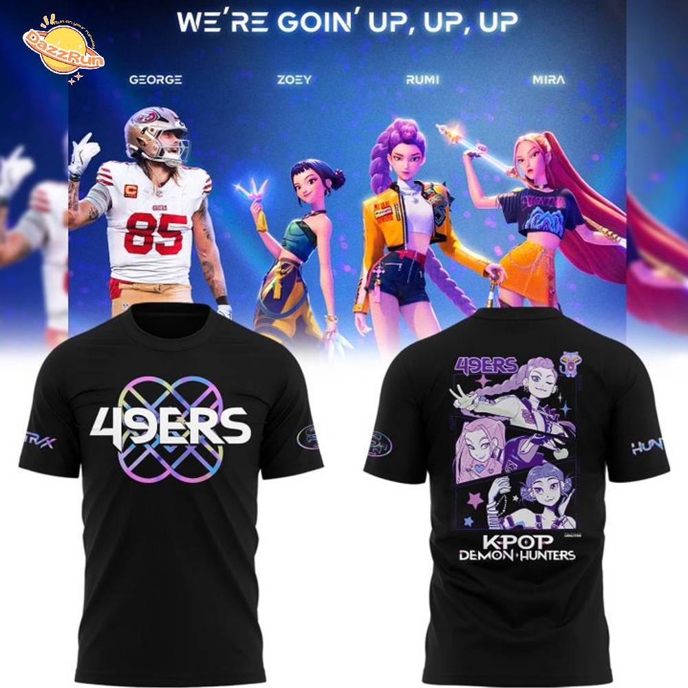 Limited Edition 49ERS x KPOP DEMON HUNTERS T-Shirt Limited Edition 49ERS x KPOP DEMON HUNTERS T-Shirt