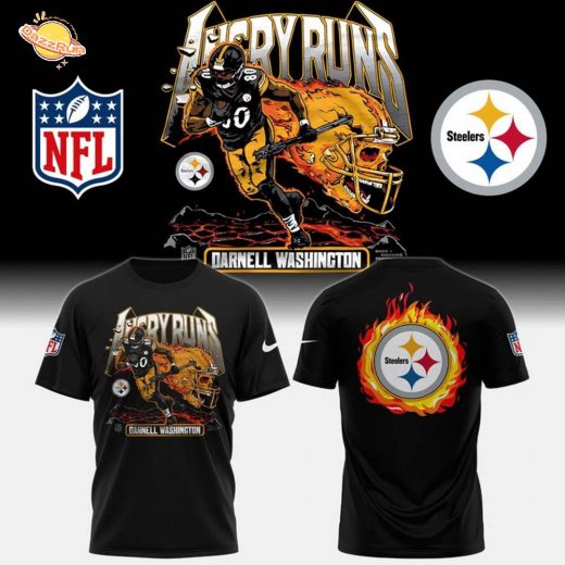 Limited Edition Pittsburgh Steelers x Angry Runs T-Shirt 2025