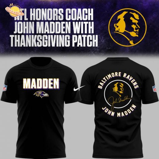 Limited Edition RAV Football Coach John Madden TShirt
