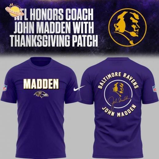 Limited Edition RAV Football Coach John Madden Ts